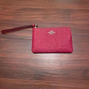 Coach Wristlet - Red